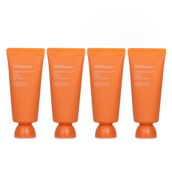 【Super Saver Pack】Overnight Vitalizing Mask (Miniature) x4 - 35ml/1.18oz x4