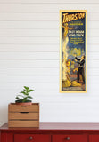8" X 24" Thurston Rope Trick Vintage Magic Poster Wall Art