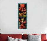 18" X 54" Thurston The Great Wonder Show Vintage Magic Poster Wall Art