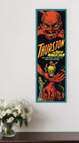 12" X 36" Thurston The Great Wonder Show Vintage Magic Poster Wall Art