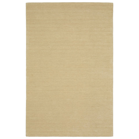 5' X 8' Beige Wool Hand Tufted Area Rug