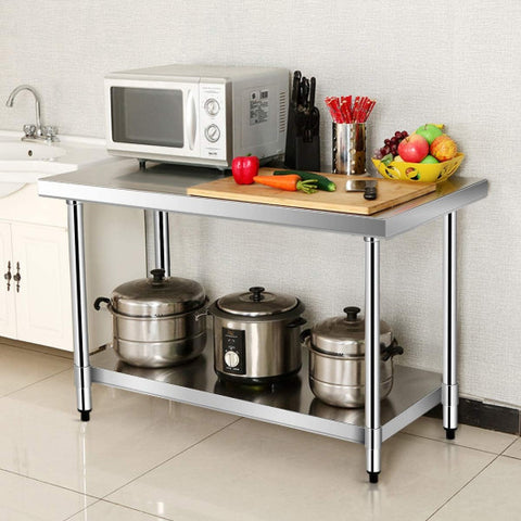 24 x 36 Inch Stainless Steel Commercial Kitchen Food Prep Table 24 x 36