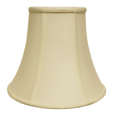 12" Ivory Premium Bell Monay Shantung Lampshade