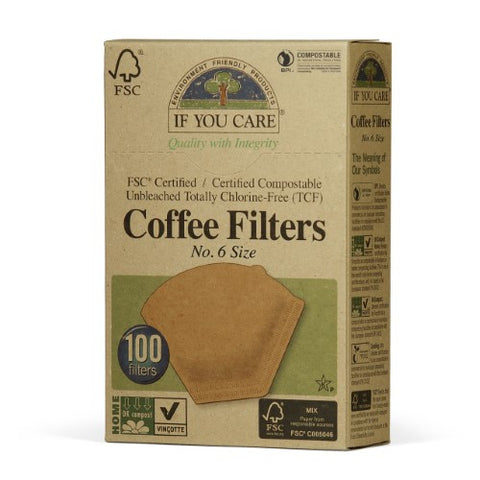 IUC NO 6 COFFEE FILTERS ( 12 X 100 CT   )