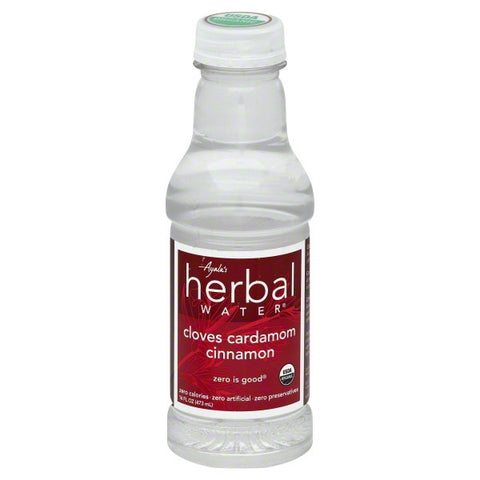 Ayala Clove Cardamom Cinnamon Herbal Water (12x16 Oz)