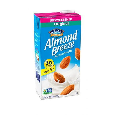 Blue Diamond Original Unsweetened Almond (8x64OZ )