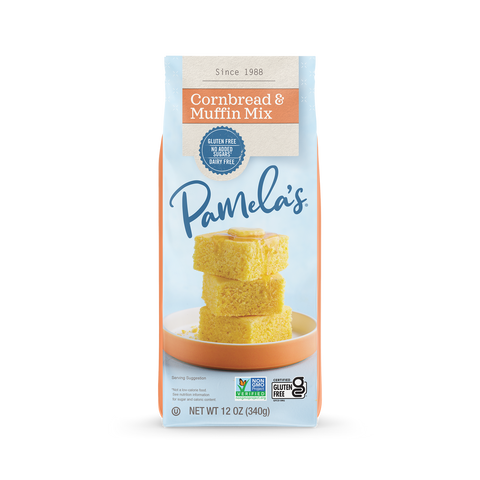 Pamela's Corn Bread & Muffin Mix (6x12 Oz)