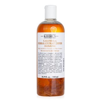 Calendula Herbal Extract Alcohol-Free Toner - For Normal to Oily Skin Types  500ml/16.9oz