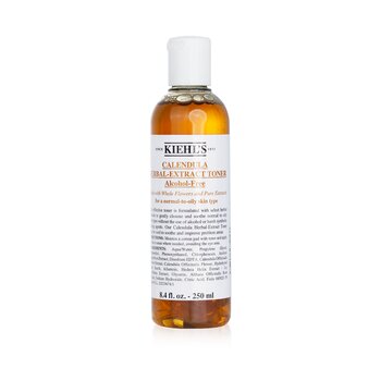 Calendula Herbal Extract Alcohol-Free Toner - For Normal to Oily Skin Types  250ml/8.4oz