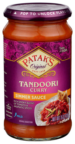 PATAK SAUCE TANDOORI ( 6 X 15 OZ   )