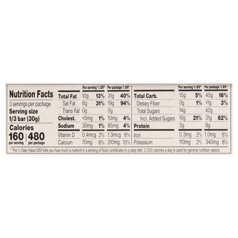 CH LOVE BAR RASP RBY CHC ( 10 X 3.2 OZ   )