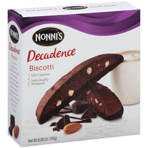 NONNI DRK CHOC ALM BSCTI ( 6 X 8 CT   )