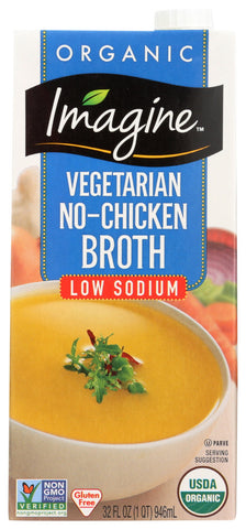 Imagine Foods No Chicken Broth Ls (12x32OZ )