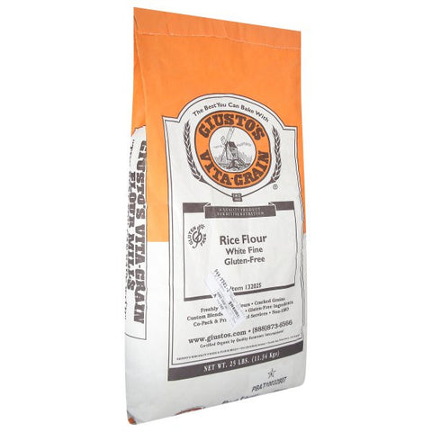 Giusto's White Rice Flour (1x25LB )