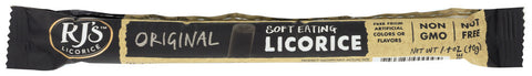 RJS SOFT LICORICE LOG ( 25 X 1.4 OZ   )