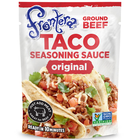 FRONT TACO SSNG ORG BEEF ( 6 X 8 OZ   )