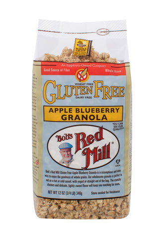 BOBS GRANOLA APL BLU GF ( 4 X 12 OZ   )