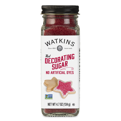 WTKINS RED DECO SUGAR ( 3 X 4.7 OZ   )