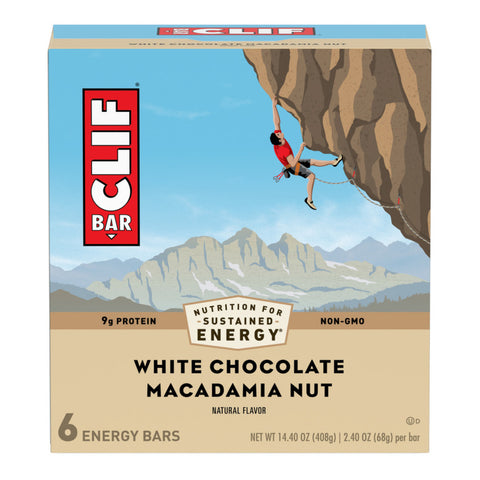OG3 CLIF WHT CHOC MACADM ( 9 X 6 PACK )