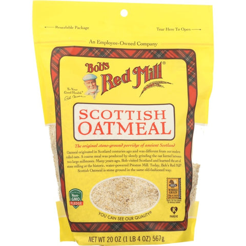 BOBS SCOTTISH OATMEAL ( 4 X 20 OZ   )