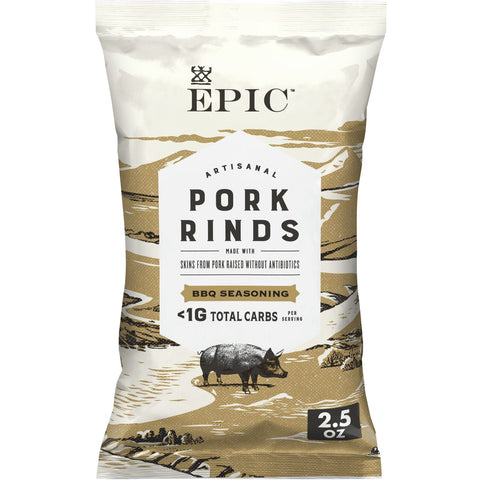 EPIC PORK RINDS TEX BBQ ( 12 X 2.5 OZ   )