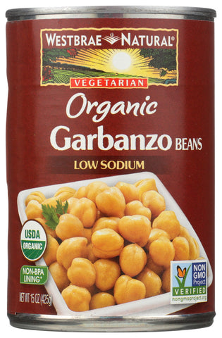 Westbrae Foods Garbanzo Beans (12x15 Oz)