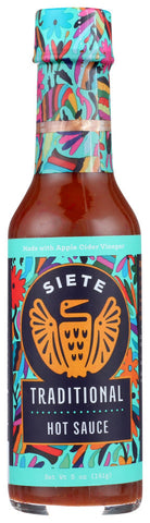 SIETE HOT SAUCE TRAD ( 6 X 5 OZ   )
