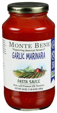 MONTE PSCE GAR MARINARA ( 6 X 24 OZ   )