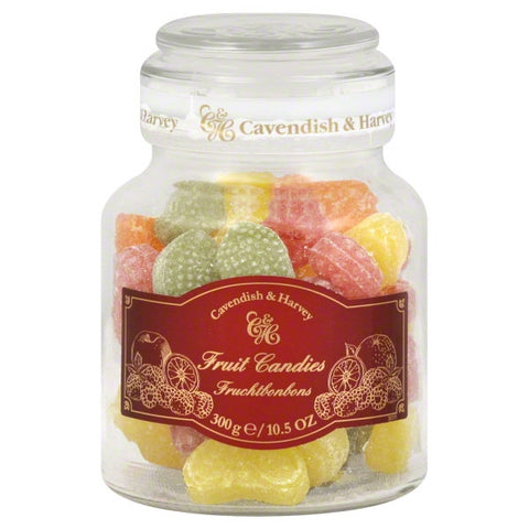 CVNDSH FRUIT CANDY JAR ( 13 X 10.5 OZ   )