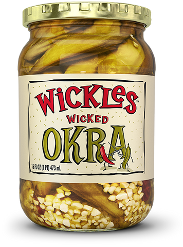WICKLES WICKED OKRA ( 6 X 16 OZ   )