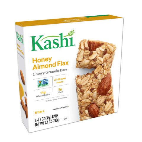 KASHI HONEY ALM GRAN BAR ( 8 X 6 PK   )