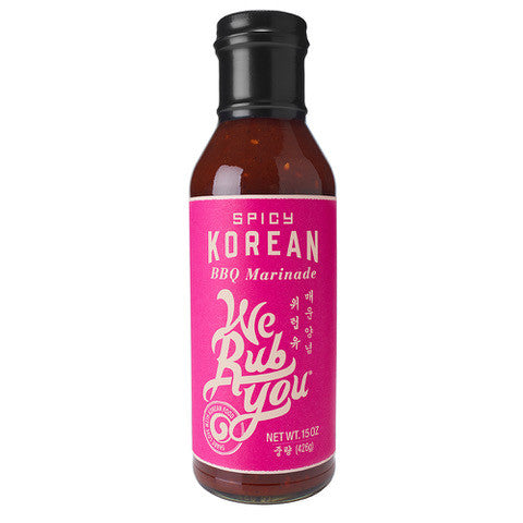 WERUB KOREAN BBQ SC SPCY ( 6 X 15 OZ   )