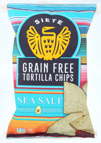 SIETE TORT CHPS SEA SALT ( 12 X 5 OZ   )