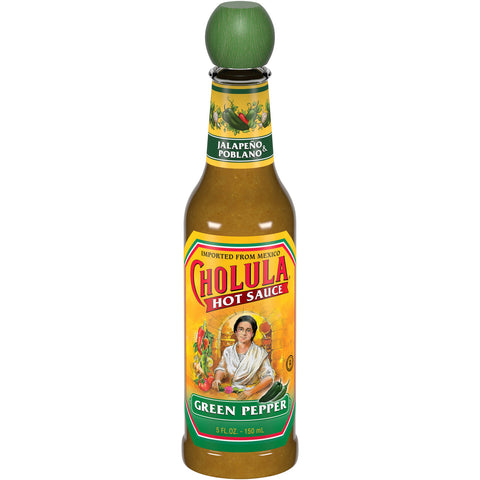 CHOLULA GRN PPR HOT SCE ( 12 X 5 OZ   )