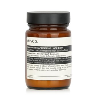 Resurrection Aromatique Hand Balm - 120ml/4oz
