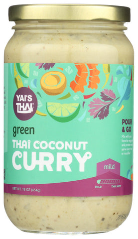 YAIS THAI CNUT CURRY GRN ( 6 X 16 OZ   )