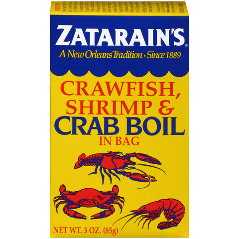 ZATAR CRAB/SHMP BOIL DRY ( 6 X 3 OZ   )