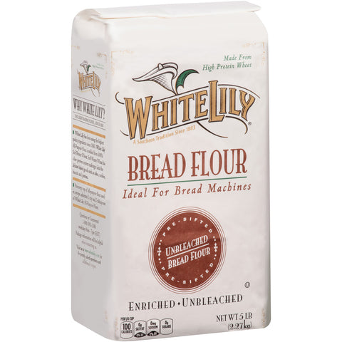 WHITE LILY BREAD FLOUR ( 8 X 5 LB   )