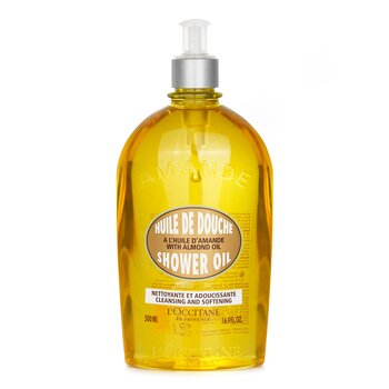 Almond Cleansing & Softening Shower Oil(Random Packaging) - 500ml/16.9oz