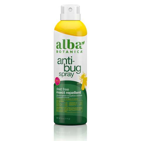 ALBA DEET FREE BUG SPRAY ( 1 X 4 OZ   )