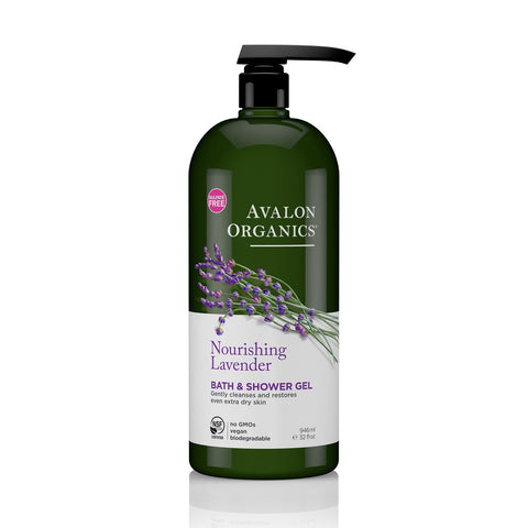 AVALON LAVENDER B&S GEL ( 1 X 32 OZ   )