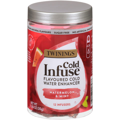 TWININGS WTRMLN STRAW ( 6 X 12 OZ   )