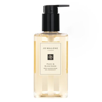 Peony & Blush Suede Body & Hand Wash (With Pump) - 250ml/8.5oz