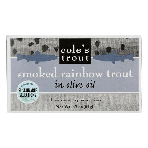 COLES SMKD TROUT/OLV OIL (10x3.20)