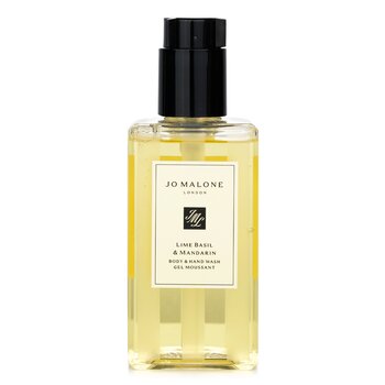 Lime Basil & Mandarin Body & Hand Wash (With Pump) - 250ml/8.5oz