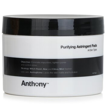 Logistics For Men Purifying Astringent Pads (For All Skin Types) - 60pads