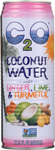 C2O CNUT WTR GNGR LM TUM ( 12 X 17.5 OZ   )