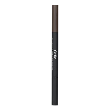 Natural Drawing Auto Eye Brow Pencil - #02 Dark Brown - 0.2g/0.01oz