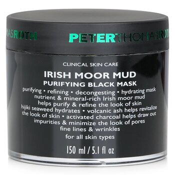 Irish Moor Mud Purifying Black Mask - 150ml/5oz