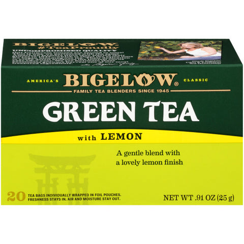 Bigelow Green Tea With Lemon (6x20 Bag)